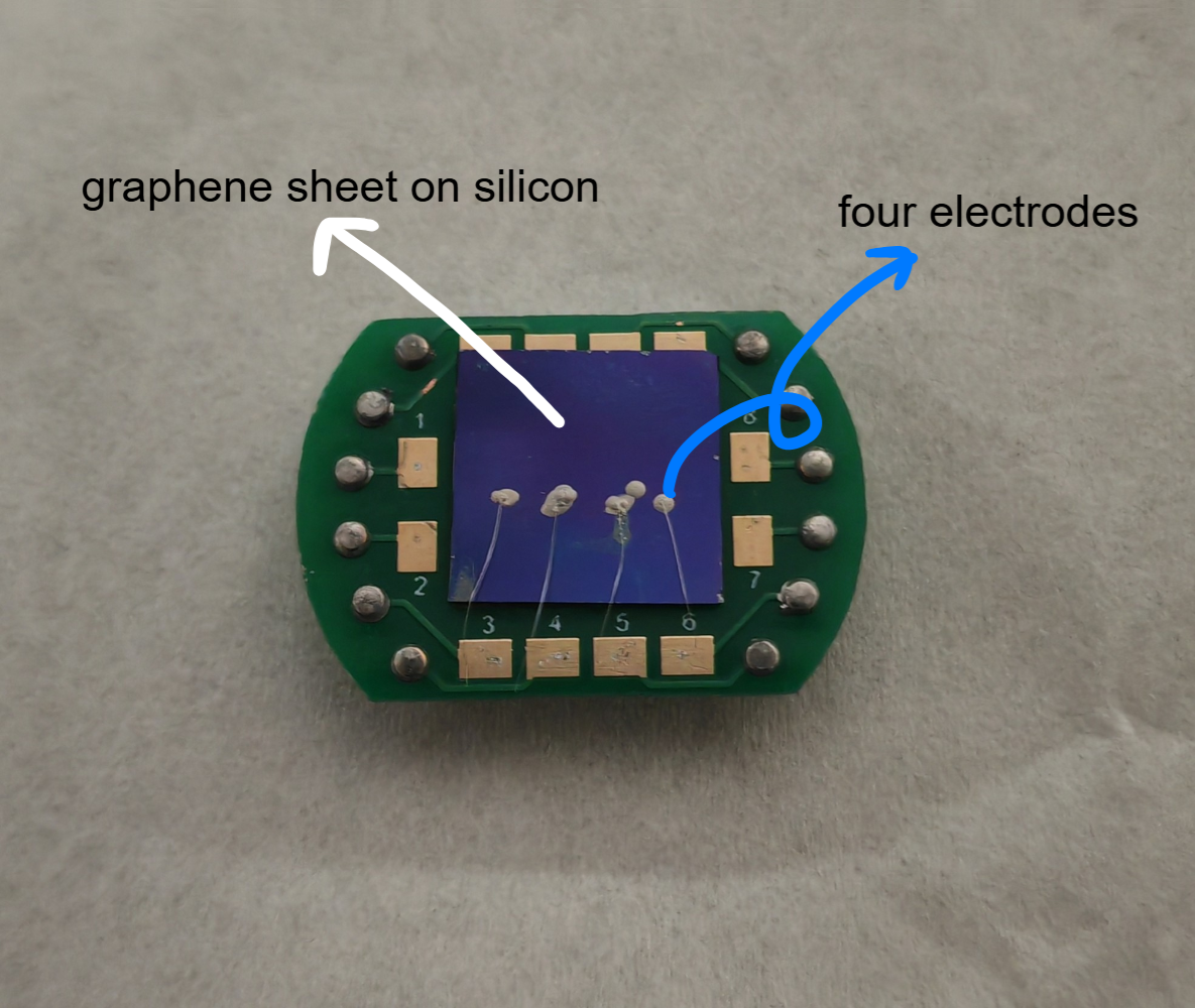 Graphene pollen biosensor chip