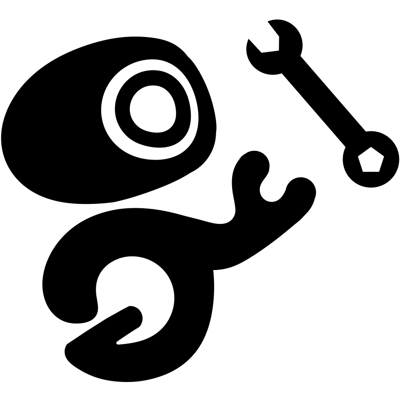 Modular drone and rover system icon