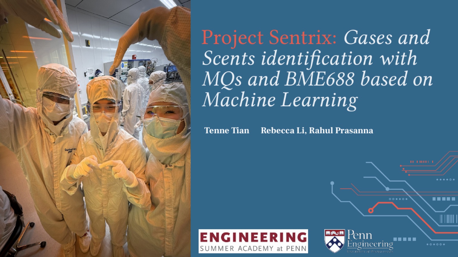 Project Sentrix presentation cover
